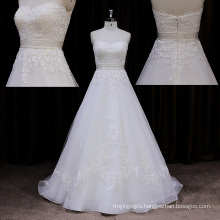 Factory Outlet Bodycon Sweep Train Wedding Dress 2014 Lace